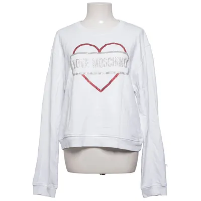 Sweatshirt (White) from Love Moschino Cotton