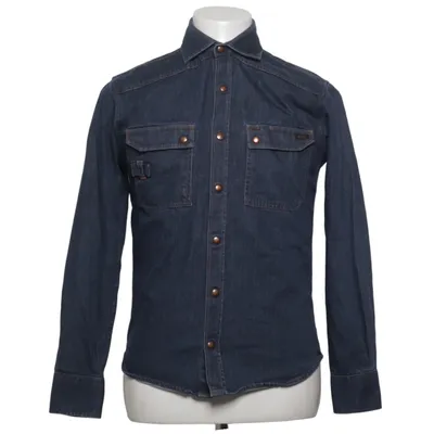 Denim blouse (Blauw) van Dunderdon Katoen, Polyamide