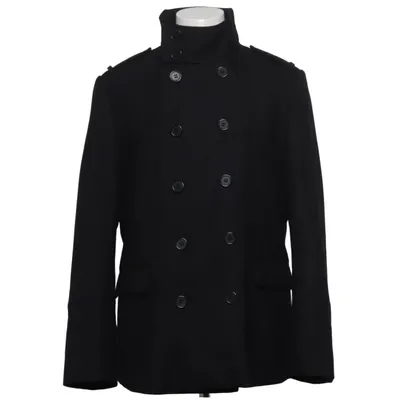Caban (Noir) de WE Fashion Polyester, Laine