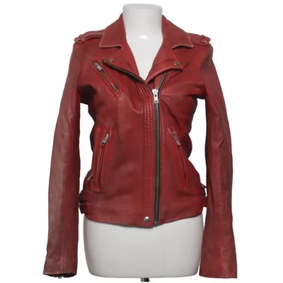 Bikerjack (Rood) van IRO Leer, Viscose