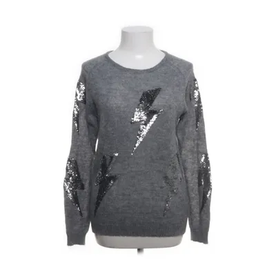 Tröja (Grå) från Jeff Akryl, Alpackaull, Nylon
