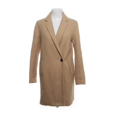 Coat (Yellow) from Zara Basic Outerwear Cotton, Polyester