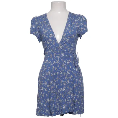 Robe portefeuille (Bleu, Blanc) de JJXX Coton, Polyester