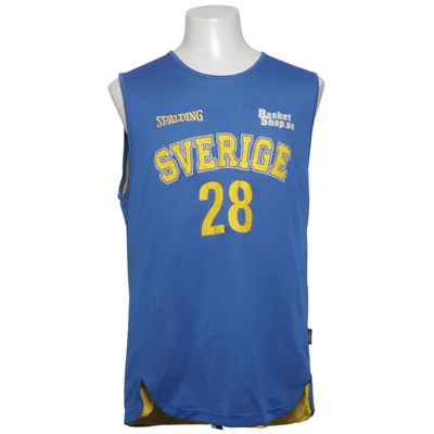 Basketball shirt (Blue, Yellow) from Spalding Polyester