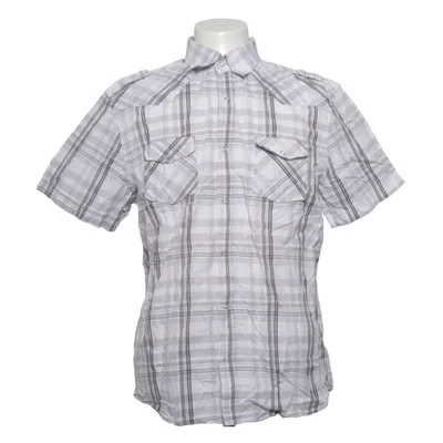 Short sleeve shirt (Gray, White) from Southern Menswear Cotton