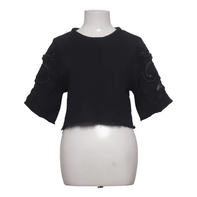 Top (Zwart) van Zara W&B Collection Katoen