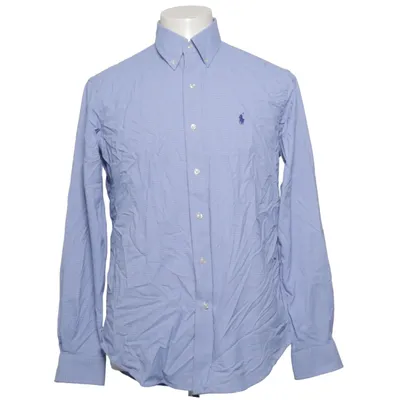 Buttondown-skjorta (Blå, Vit) från Ralph Lauren Elastan, Polyamid