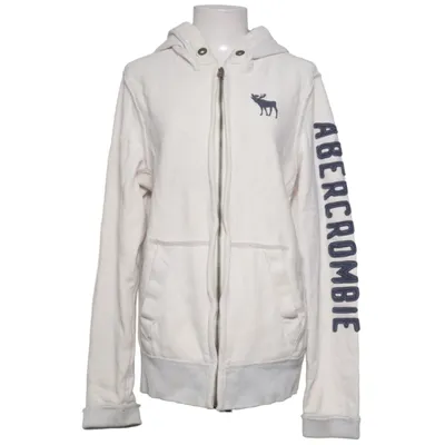 Hættetrøje (Beige) fra Abercrombie & Fitch Bomuld, Polyester