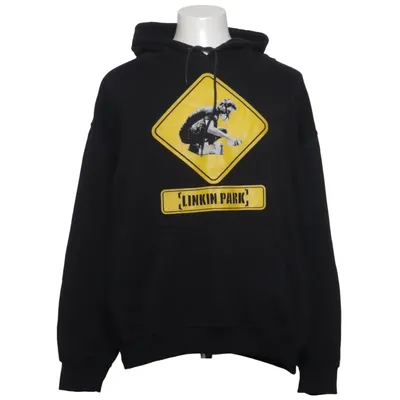 Huvtröja (Svart) från Rock Eagle Bomull, Polyester