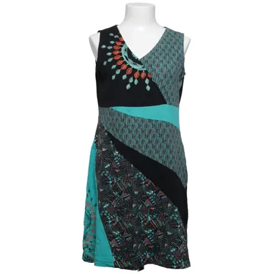 Klänning (Svart, Blå, Flerfärgad) från Coline Bomull, Elastan