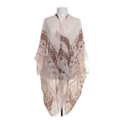 Beach dress (White, Brown) from Even & Odd Polyester