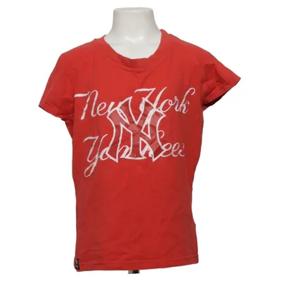 T-shirt (Rot, Weiß) von Major League Baseball Baumwolle, Elasthan