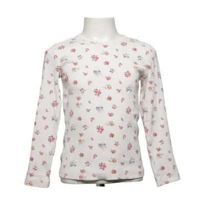 Langarmshirt (Weiß, Mehrfarbig) von LC Waikiki Girls Baumwolle, Elasthan