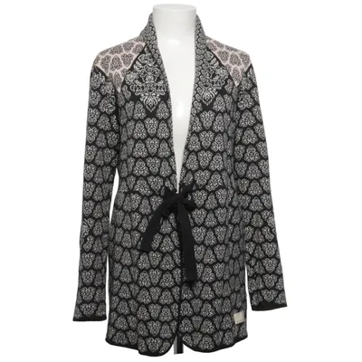 Wrap cardigan (Black, White) from Odd Molly Cotton