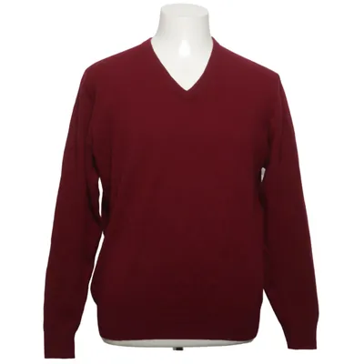 Pullover (Red) from Alan Paine Wool