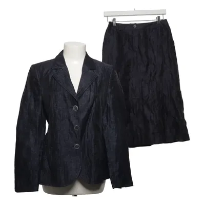 Tailleur jupe (Gris) de Basler Acétate, Lin, Polyamide