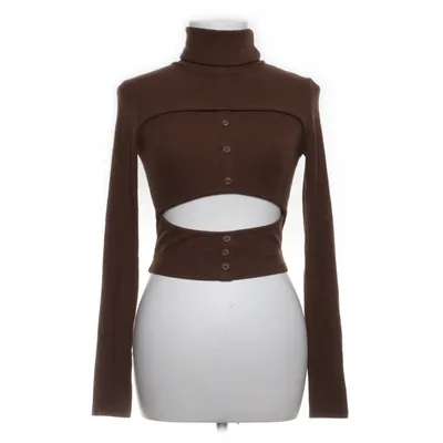 Polotröja (Brun) från The Kript Bomull, Polyester