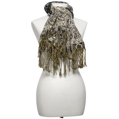Scarf (Black, Beige) from Passigatti