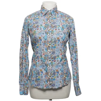 Chemise (Bleu, Multicolore) de Ströms Coton