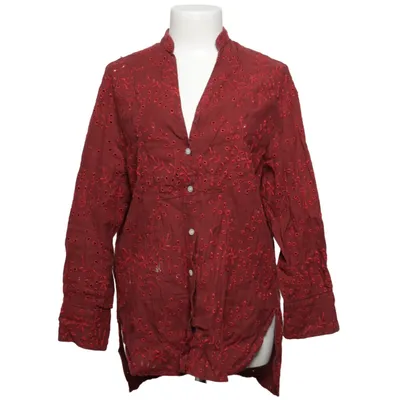 Blouse (Rood) van Zara Woman Katoen, Polyester