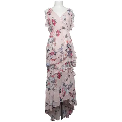 Maxi jurk (Roze, Meerkleurig) van Lipsy London Metallvezel, Polyester