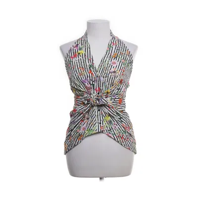 Halter neck top (Multicolored) from Zara Woman Premium Collection Cotton