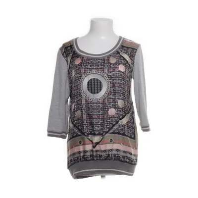 Blouse (Gray, Multicolored) from Mucho Gusto Silk