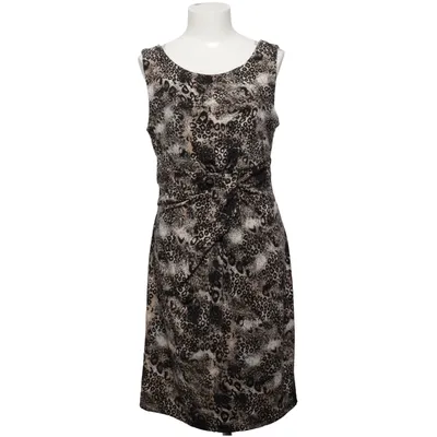 Jurk (Zwart, Beige) van Izabel Elastaan, Polyester