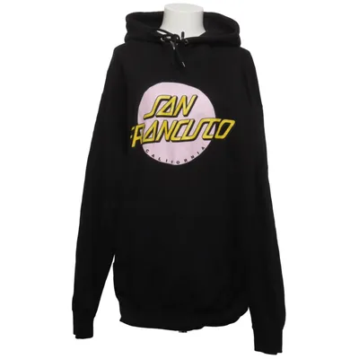 Sweat à capuche (Noir) de Lane Seven Coton, Polyester
