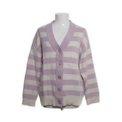 Cardigan (Lila, Beige) van Edited Organisch katoen, Elastaan, Polyamide, Wol
