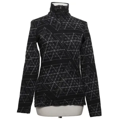 Turtleneck (Sort, Hvid) fra Icebreaker Merino Uld