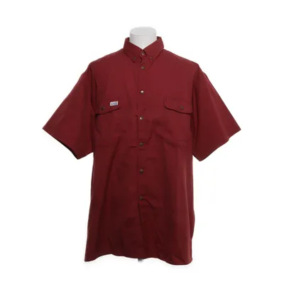 Kortärmad skjorta (Röd) från Fristads Bomull, Polyester
