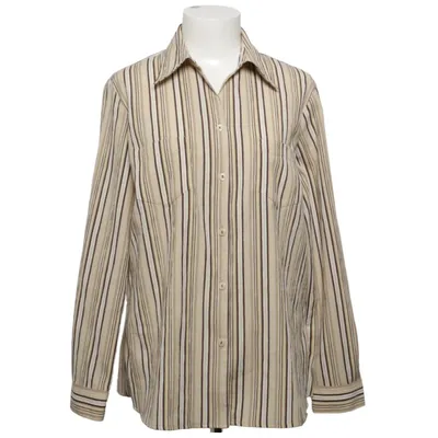 Hemd (Beige, Braun, Weiß) von Canda C&A Elasthan, Polyester