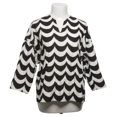 Top (Sort, Hvid) fra Marimekko x Uniqlo Bomuld, Linned