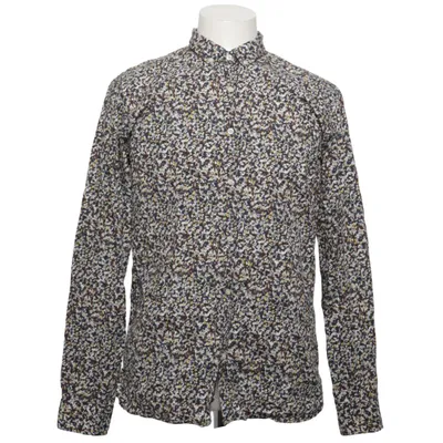 Shirt (Wit, Meerkleurig) van Knowledge Cotton Apparel Katoen