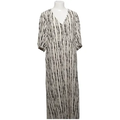 Maxikjole (Beige, Sort) fra Rue de Femme Linned, Viscose