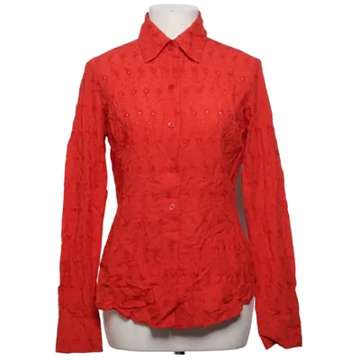 Wikkelblouse (Rood) van Moda International Katoen
