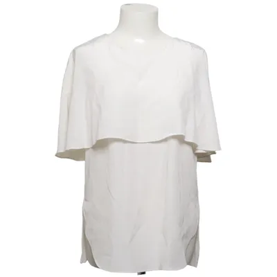 Top (White) from Tibi Silk