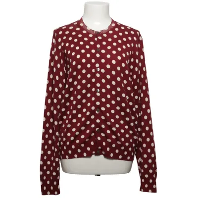 Cardigan (Red, White) from H&M Comme des Garçons Wool