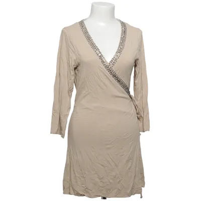 Wrap dress (Beige) from Flash Basic Elastane, Viscose