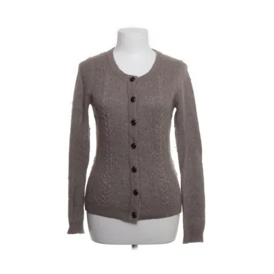 Cardigan (Brown) from 123 Paris Polyamide, Angora, Wool