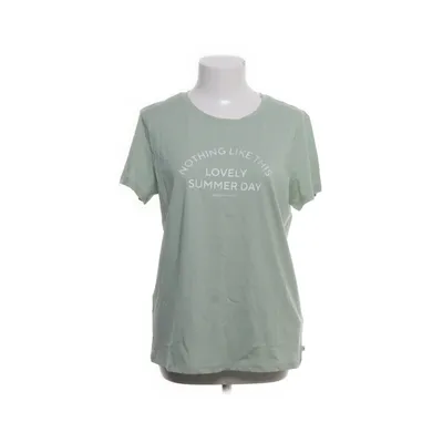 T-shirt (Turkis) fra Tom Tailor Denim Bomuld