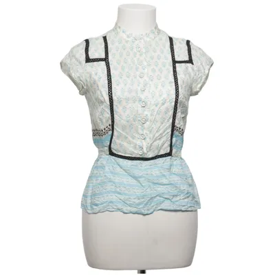 Blouse (Bleu, Blanc, Noir) de By Malene Birger Soie