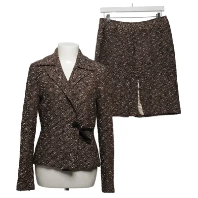 Mantelpak (Bruin, Wit, Zwart) van Schumacher Acryl, Polyamide, Polyester, Viscose, Wol