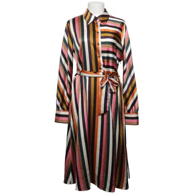 Robe chemise (Rose, Marron, Multicolore) de 10 Feet Polyester recyclé, Viscose
