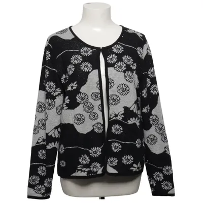 Cardigan (Black, Gray) from Signature Experience Cotton, Metallic fiber
