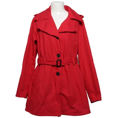 Trench coat (Red) from Inspire Cotton, Polyester