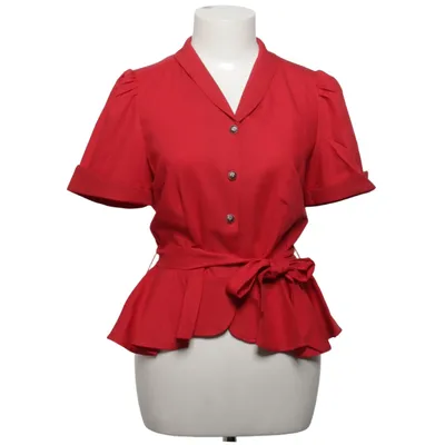Topp (Röd) från Collectif Vintage Elastan, Polyester