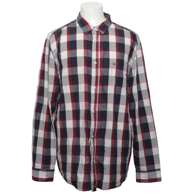 Chemise (Bleu, Rouge, Blanc) de Wrangler Coton