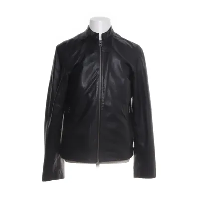 Leather jacket (Black) from These Glory Days Leather, Polyester